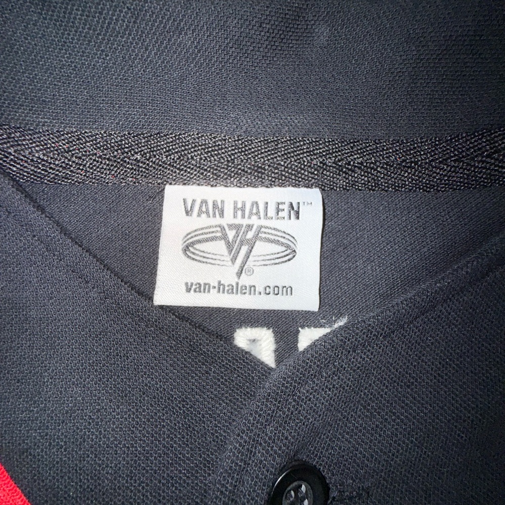 Van Halen Black and Red Men's Jersey Shirt - Picture 3 of 9